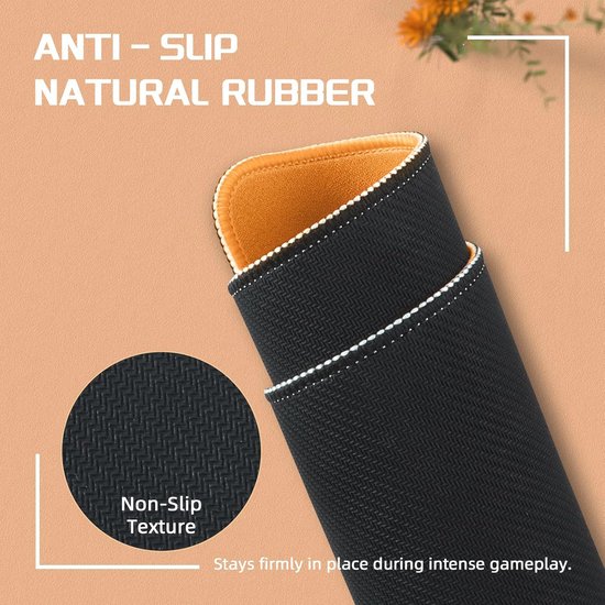 Medium Gaming Mouse Pad met Superfine Fiber en Antislip Rubber, Geoptimaliseerd voor Gaming — afbeelding 3