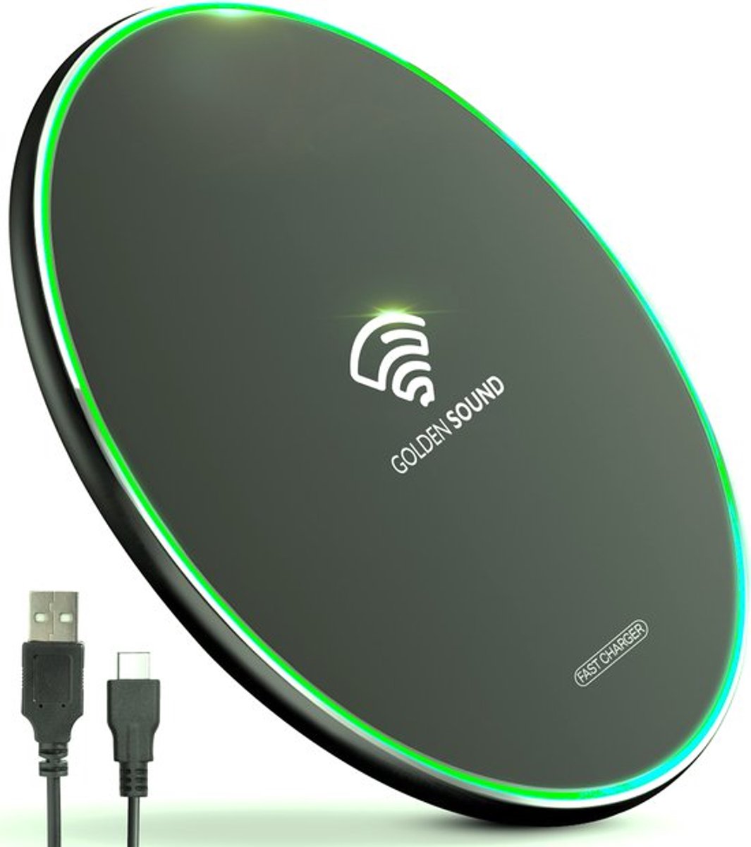 Golden Sound Draadloze Oplader - Draadloos opladen met magnetisch systeem (2)