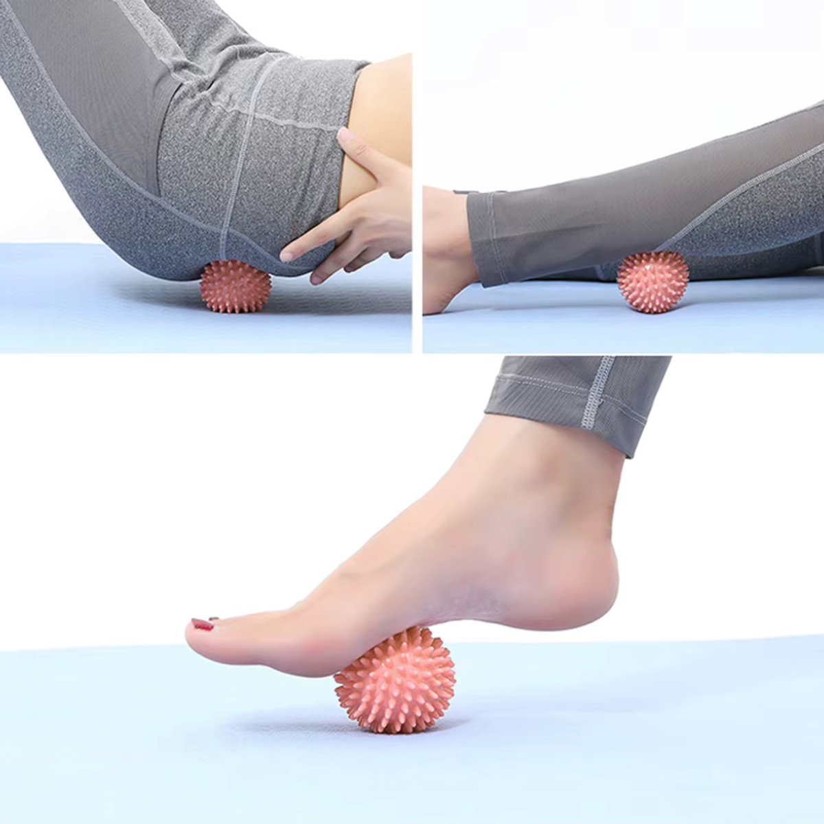 Massage Bal - Harde Spierknoop Bal - Acupunctuur - Massagebal Voeten - Hard - Set van 3 thumbnail 3