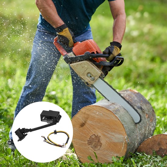 Ontstekingsspoel STIHL - Voor MS251/MS261C - Slijtvast en duurzaam - Model 1141 400 1307 - Betrouwbare ontsteking - Stabiele motorprestaties - Zwart van Stihl — afbeelding 3
