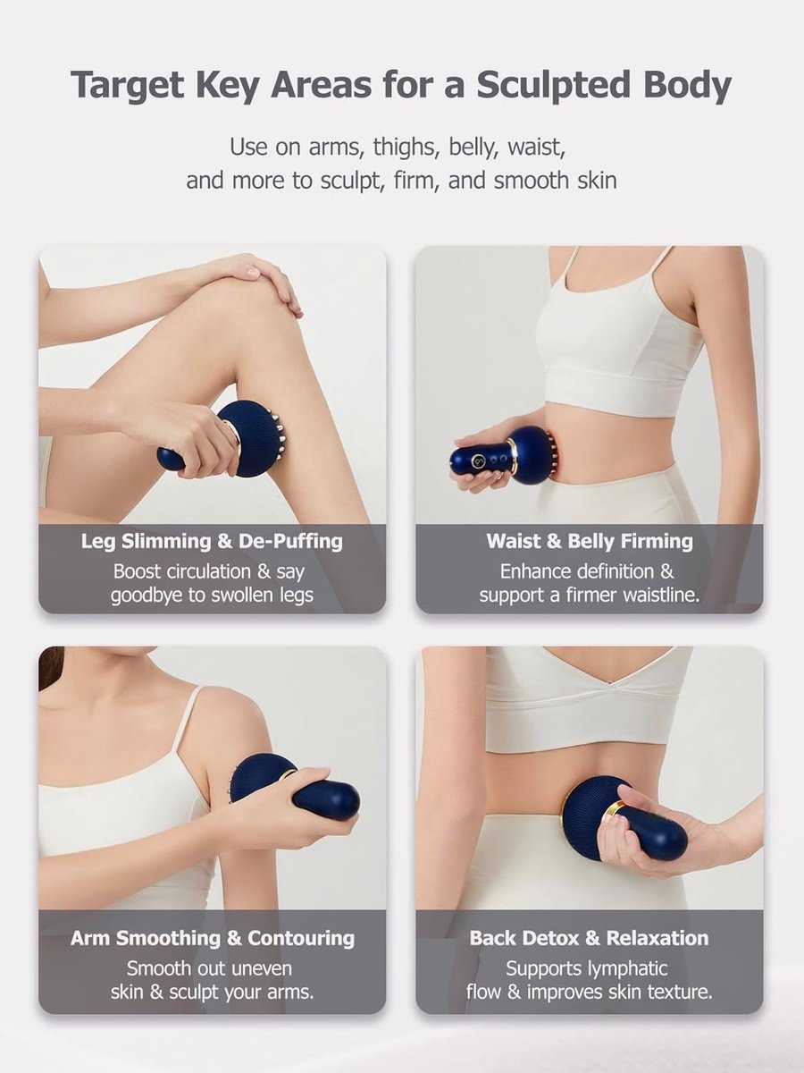 Zouma Lymfedrainagemassageapparaat met Microstroom en Warmte - afbeelding 2