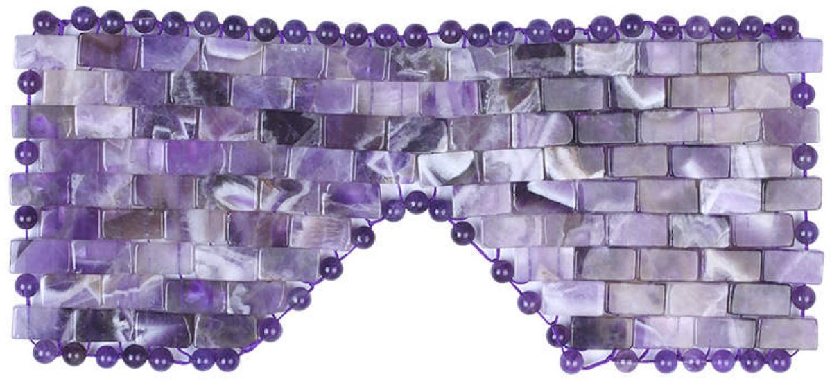 Edelsteen Oogmasker - Amethist - Studio Puur