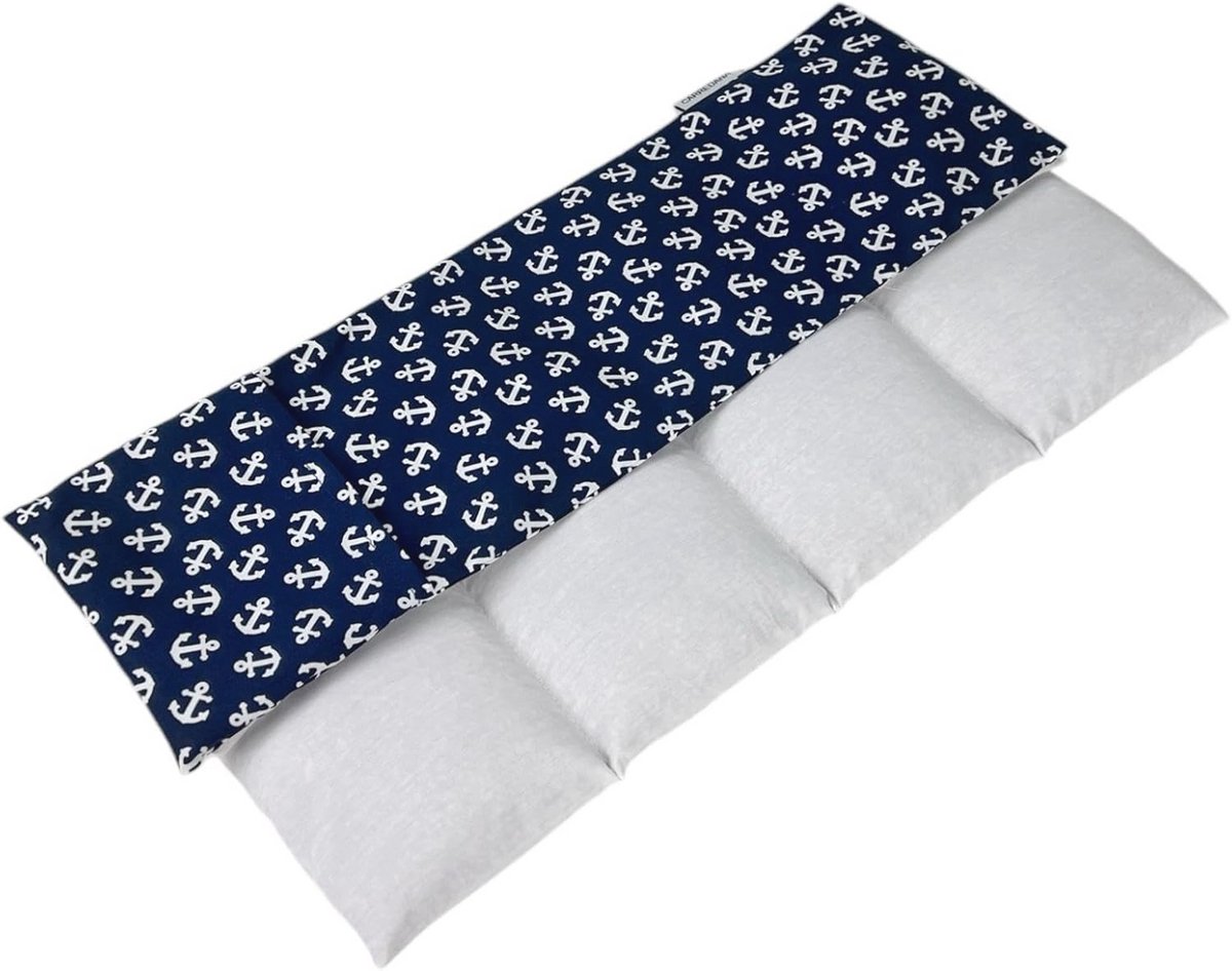 Warmtekussen met wasbare overtrek 50 x 16 cm voor pijnverlichting