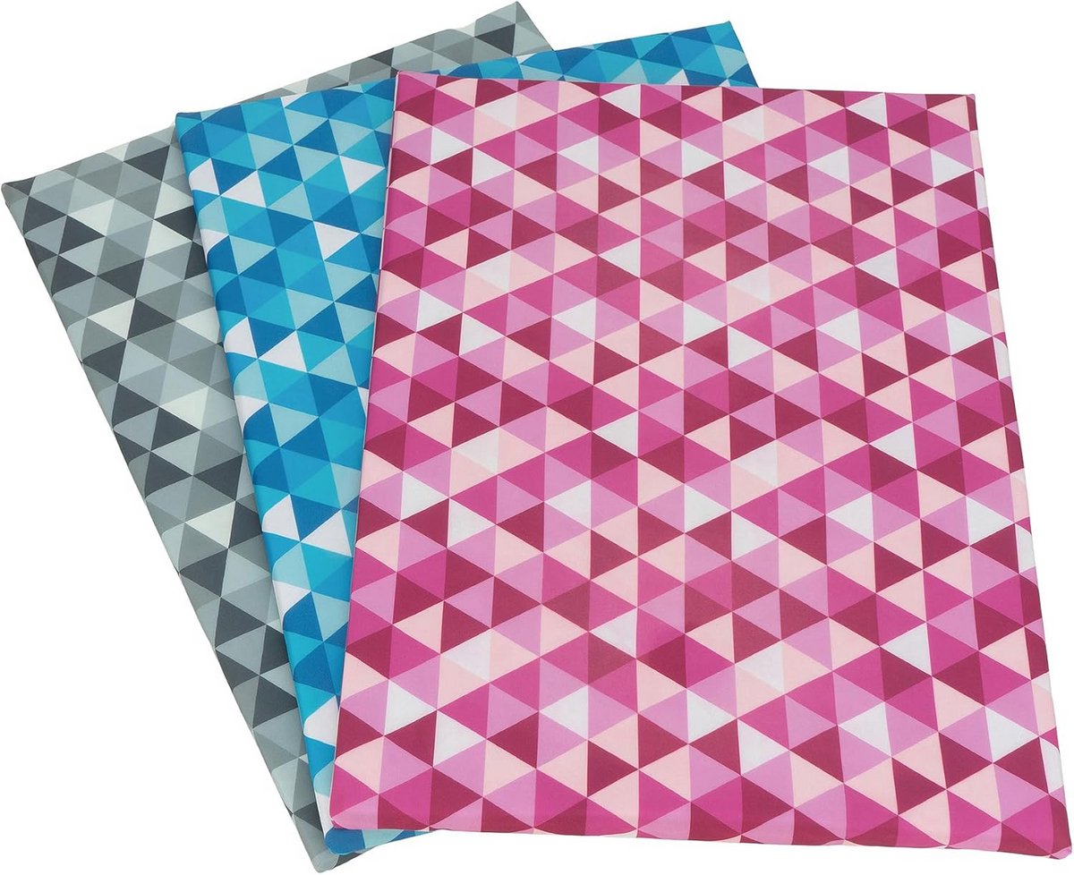 Mini strijkonderlegger met antislip achterkant en houder voor mini-strijkijzer 30 x 40 cm