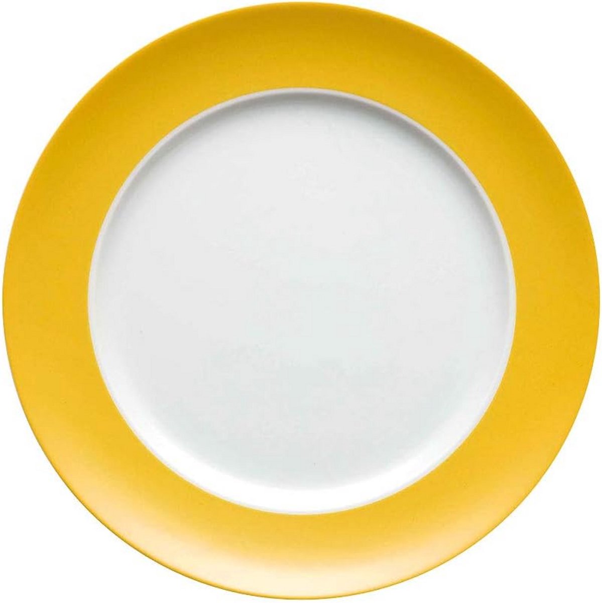 Grote Platte Borden Geel - 27 cm - Vrolijk Kleurrijk Servies