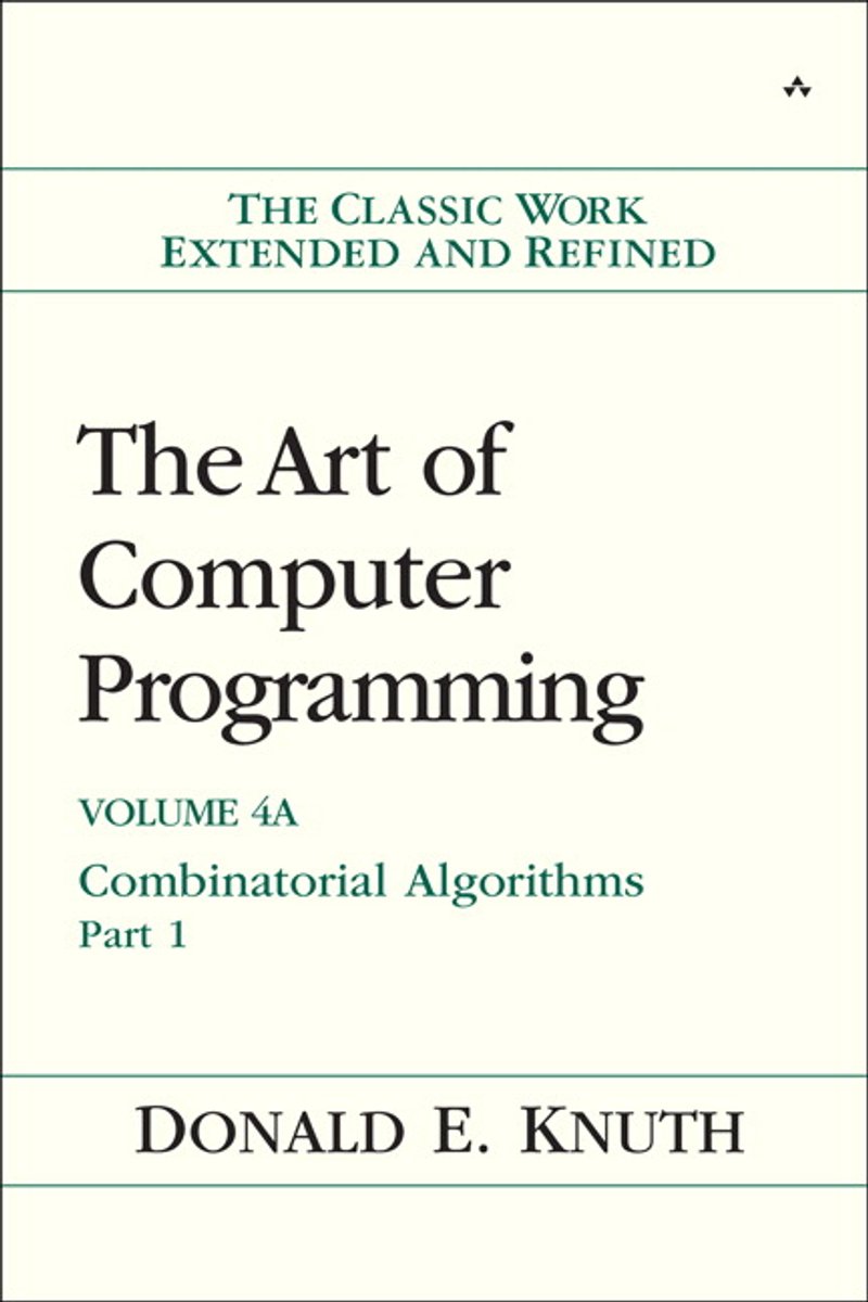 Omslag van Art Of Computer Programming Volume 4A