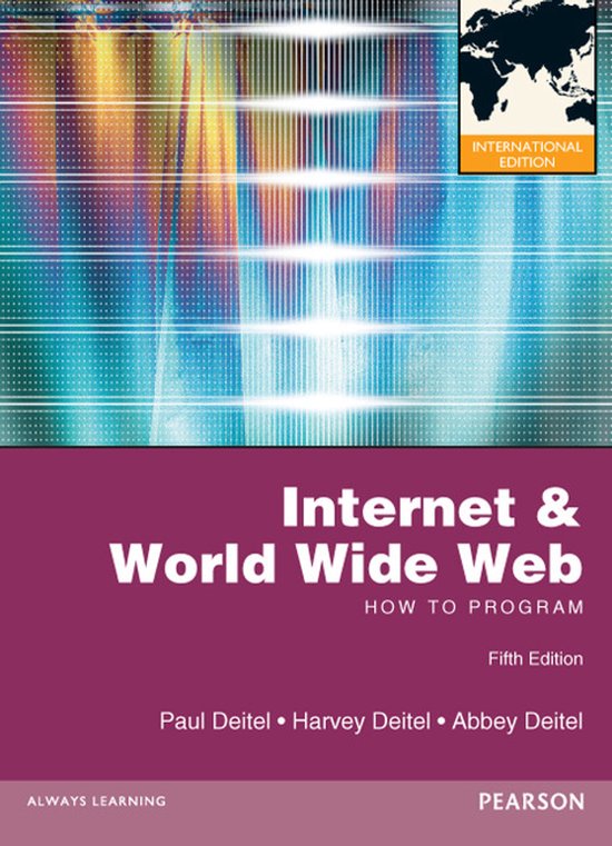 Internet And World Wide Web How To Program - cover