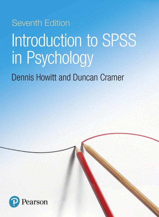 Introduction to SPSS in Psychology - cover