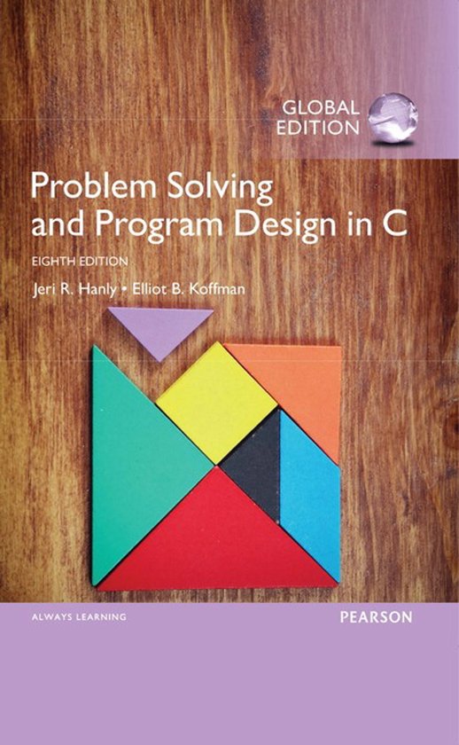 Problem Solving and Program Design in C, Global Edition - cover