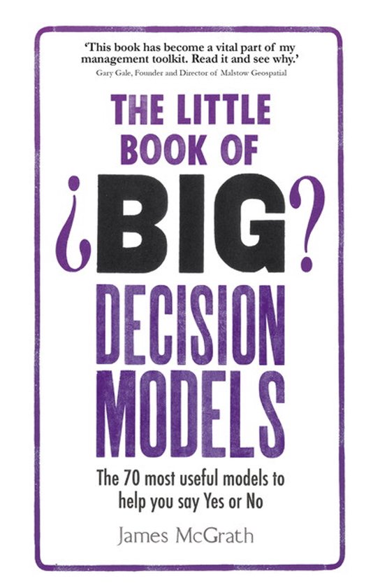 Little Book Of Big Decision Models - cover