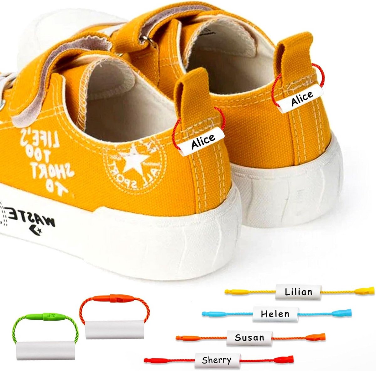 30 Stuks Waterdichte Naamstickers voor Kleding, Schoenen en Schoolspullen - Kinderlabel