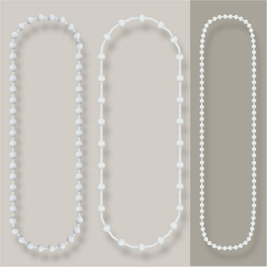 Liedeco accessoireset voor Klemmfix-rolgordijnen, klemdragers, ketting
