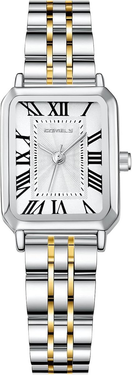 Dames horloge roestvrij staal