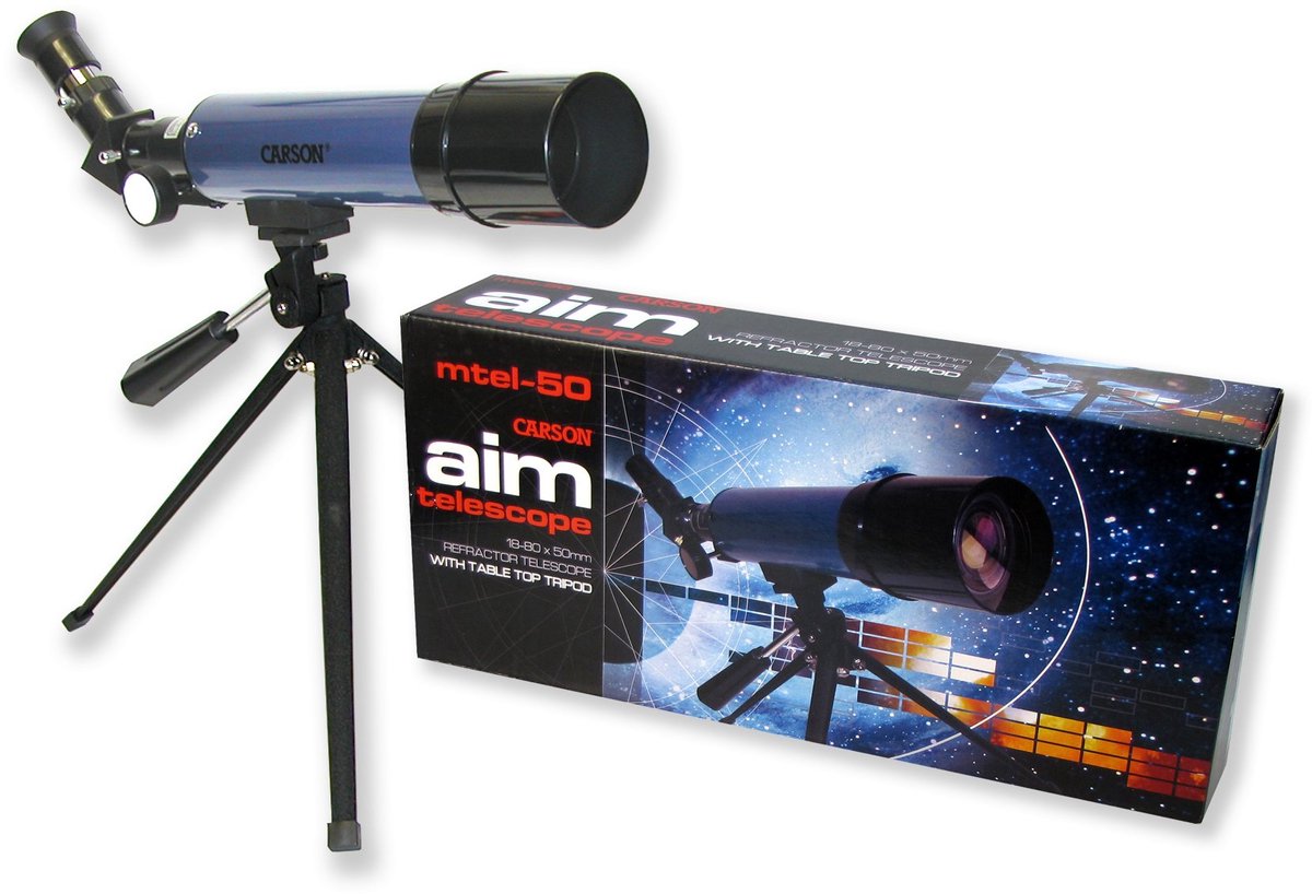 Carson - MTEL-50 AIM - Refractor - Telescoop – Ideaal voor Beginners