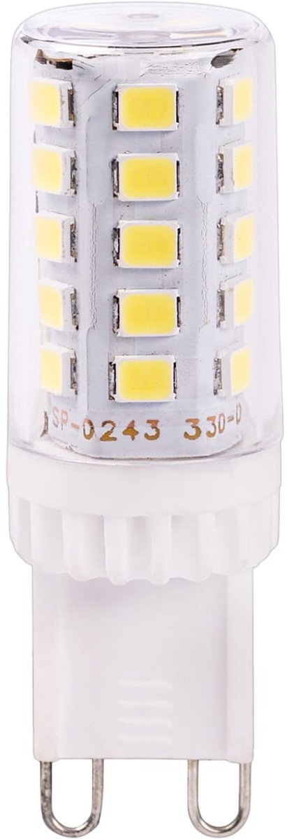 Optonica LED Insteeklamp G9 - 4W (vervangt 35W) - 400lm - 6000K Koel Wit - 230V - Dimbaar - Energiezuinig