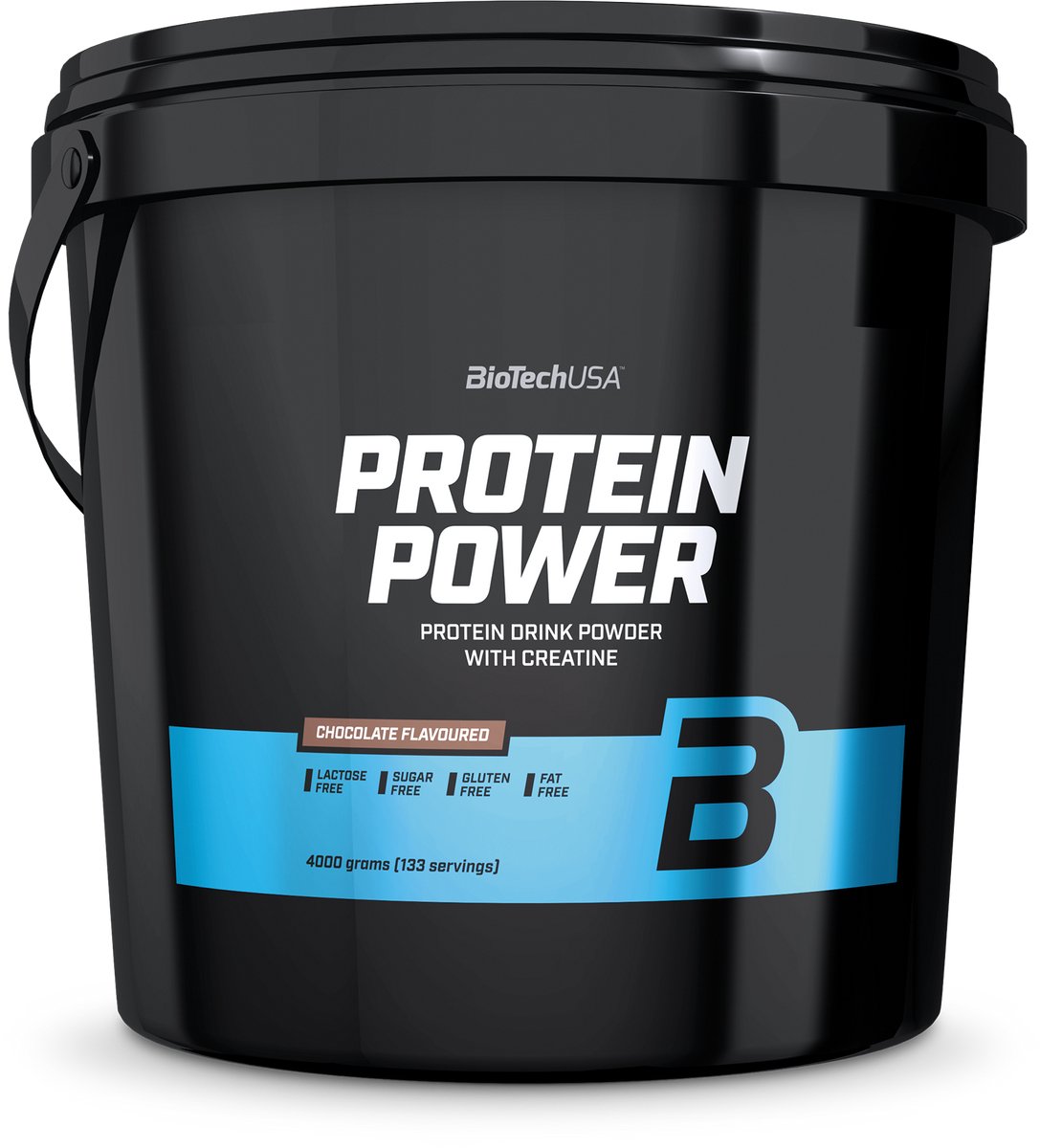 Protein Poeder - Protein Power - 4000g - BioTechUSA - 4000 g Chocolate