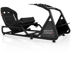 REBBLERS® SIMR 1000 Sim Racing Cockpit - Verstelbare Racestoel van Formula naar GT/Rally - Race Simulator - Zwart