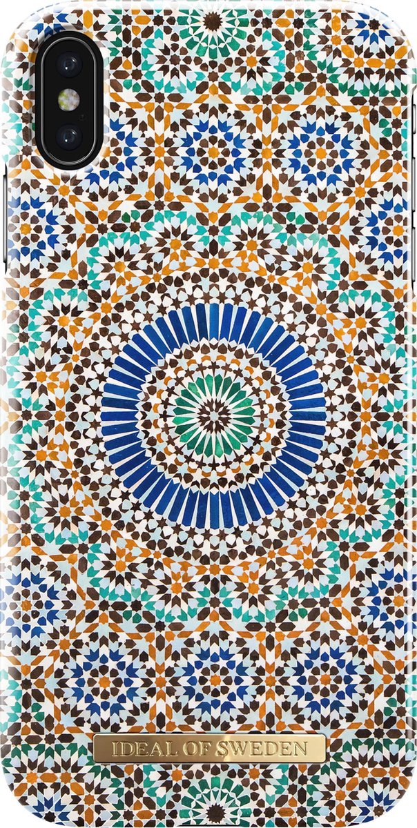 iDeal of Sweden Fashion Case voor iPhone XS Max Moroccan Zellige
