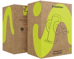 imoshion Telefoonhouder Auto Ventilatie - GSM Houder - Verstelbaar - Universeel - Auto Accessories - Telefoonhouders Auto - Zwart