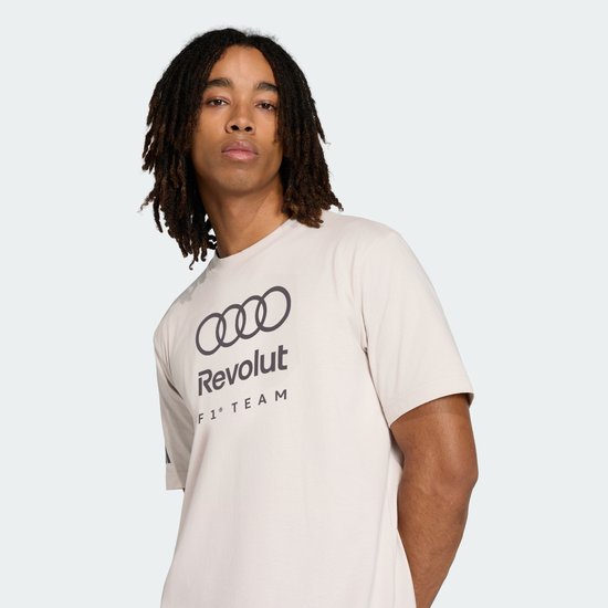 Adidas Performance Audi Revolut F1 Team Dna Graphic T-Shirt - Heren - Wit van adidas Performance — afbeelding 5