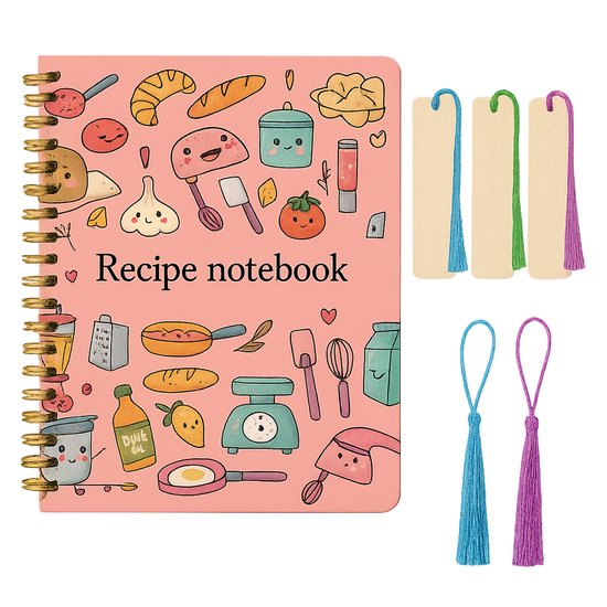 Livre de recettes à compléter soi-même - Format A5