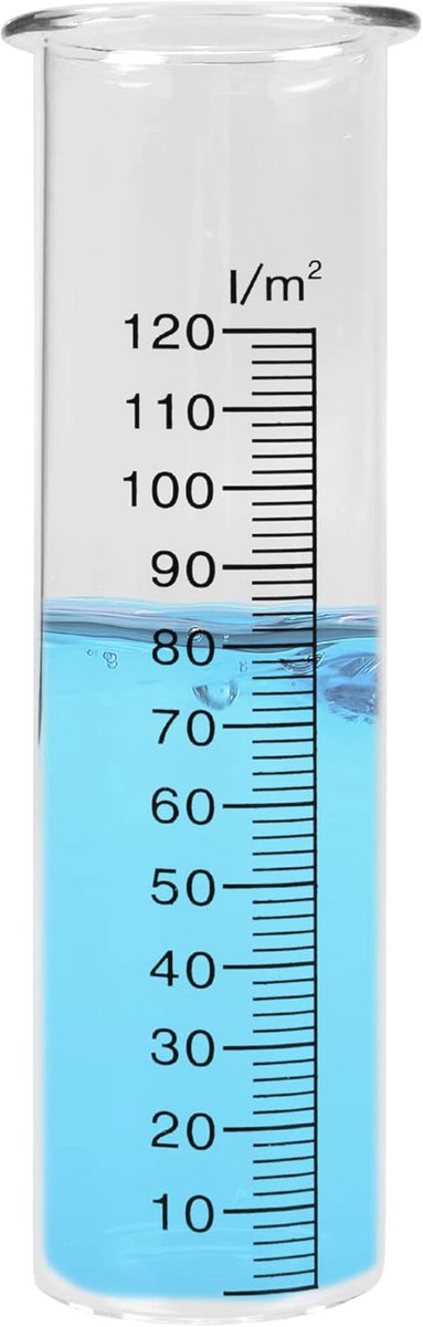 Regenmeter Vervangglas 15 cm – Helder Glas voor Nauwkeurige Neerslagmeting