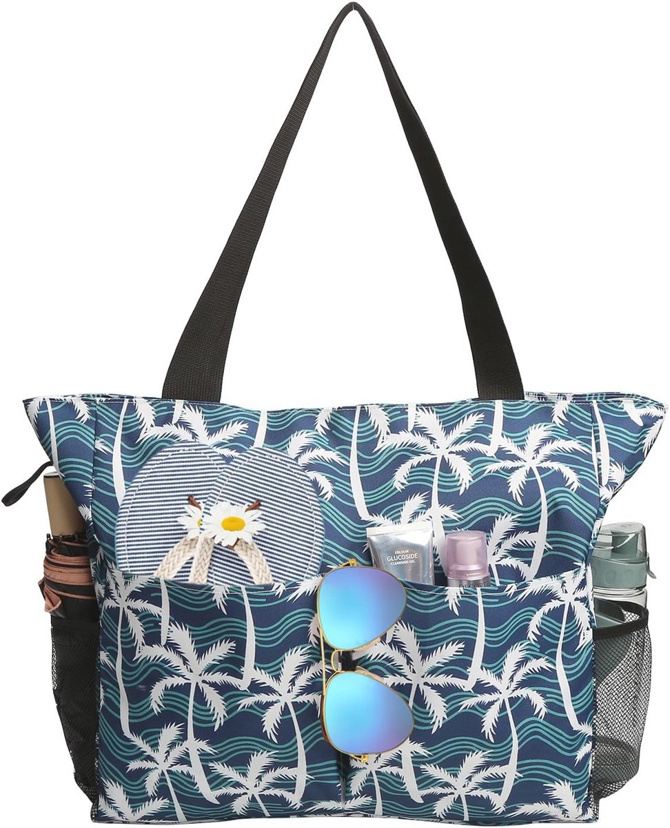 Grote XXL Strandtas voor Dames - Waterdichte Tote Bag voor Strand, Reizen en Sport