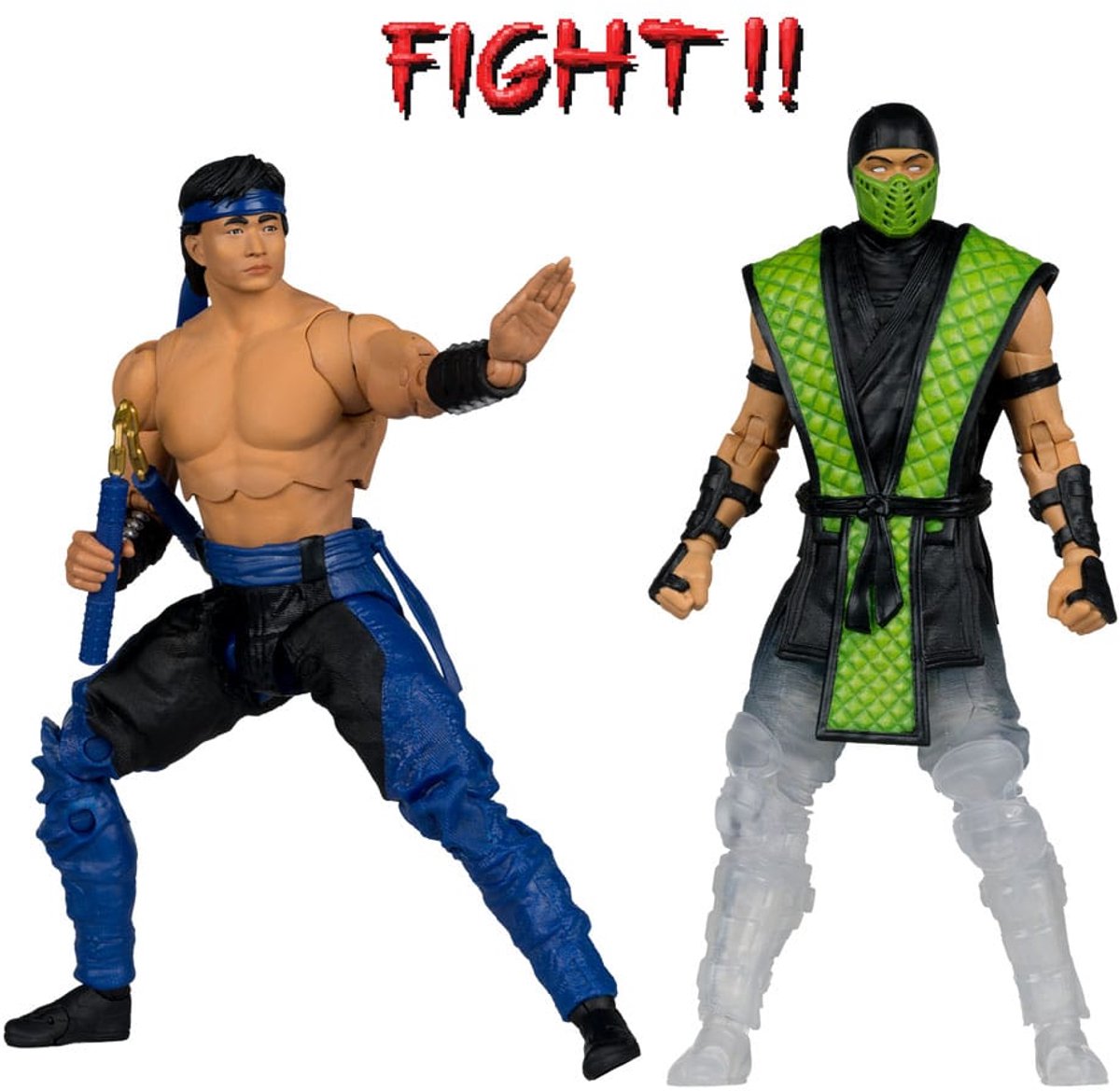 McFarlane Mortal Kombat Action Figure 2-Pack Liu Kang vs. Reptile (Klassics) 18 cm