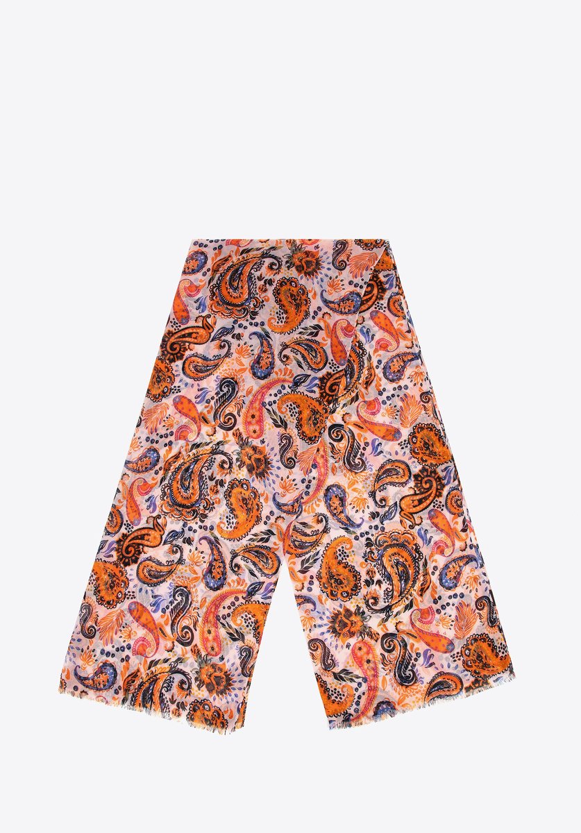 Wittchen - Sjaal - Paisley Motief - Multicolor - Polyester