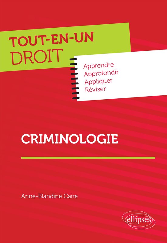 Criminologie - cover