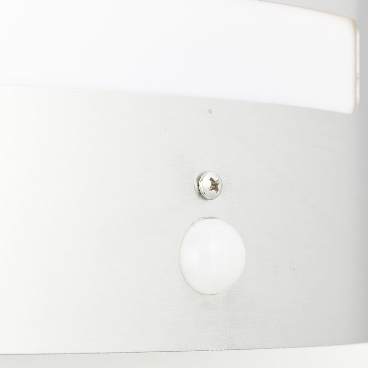Donkergrijze Buitenwandlamp met Bewegingsmelder | 29 x 23 cm | IP44 | E27