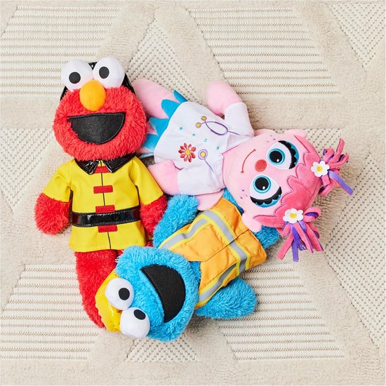 Sesamstraat Dokter Elmo Pluche Knuffel - 33 cm - Officieel Speelgoed voor Kinderen — afbeelding 3