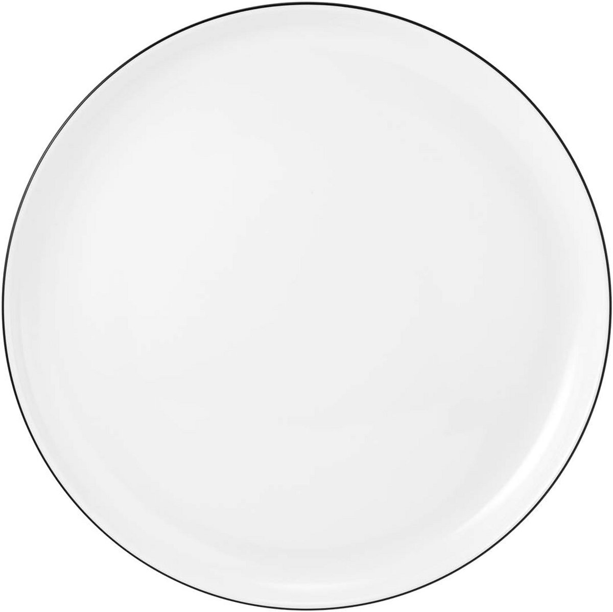 Ronde Platte Borden Zwart - Elegant Servies voor Elke Maaltijd
