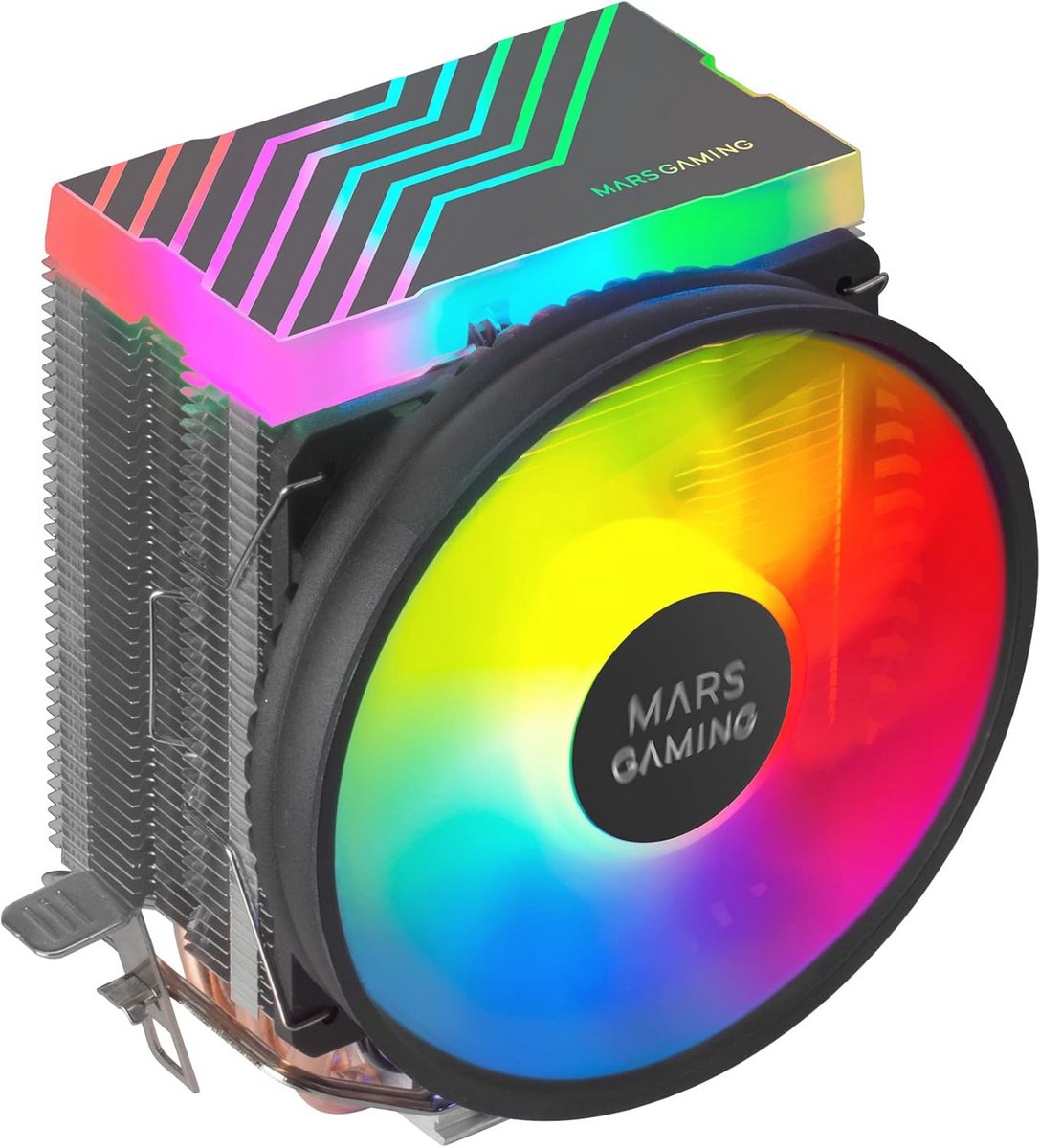 Dubbele FRGB CPU Koeler met 3 Heatpipes en PWM Ventilator – Tot 140W TDP