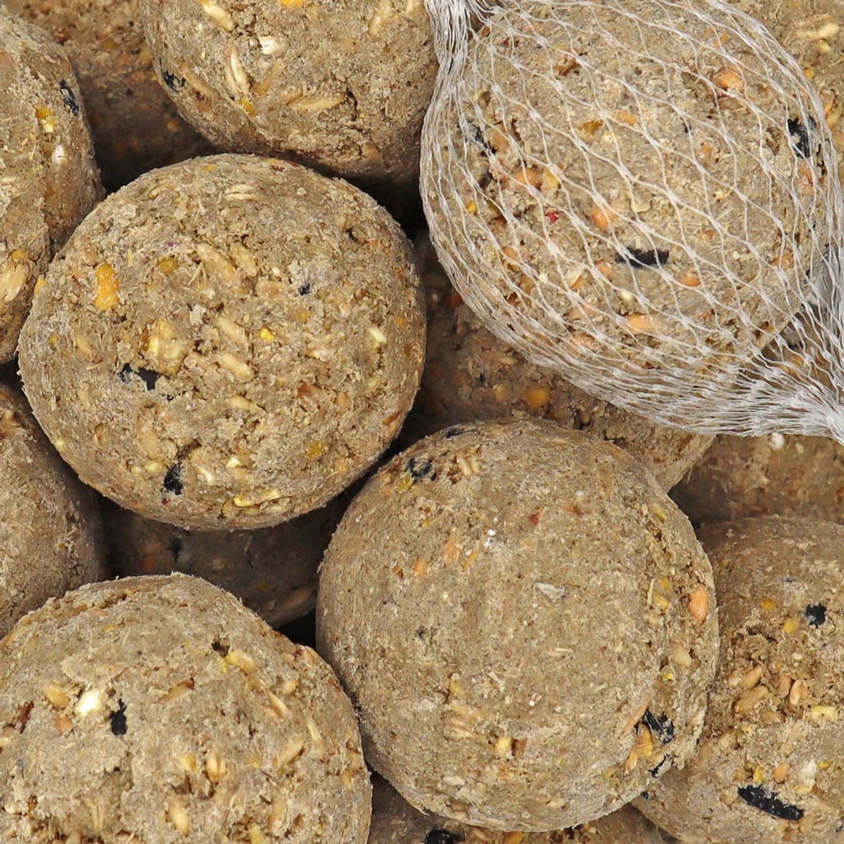 Vogelvoer Vetbollen 200x90g Mezenbollen Met Net