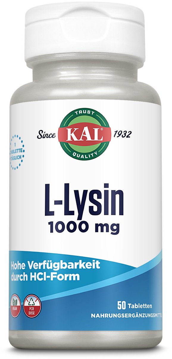 Kal L-Lysine Tabletten 50TB