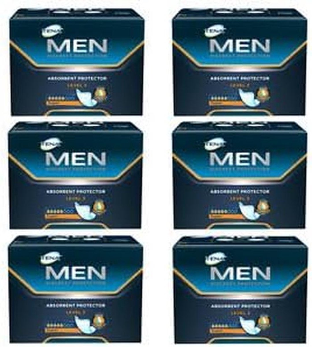 Heren Inlegkruisjes Niveau 3 - 96 Stuks - Absorberend en Onzichtbaar