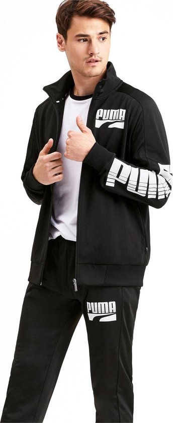bol.com | Puma Trainingspak - Maat XL - Mannen - zwart/wit bol.com | Puma Trainingspak - Maat XL - Mannen - zwart/wit