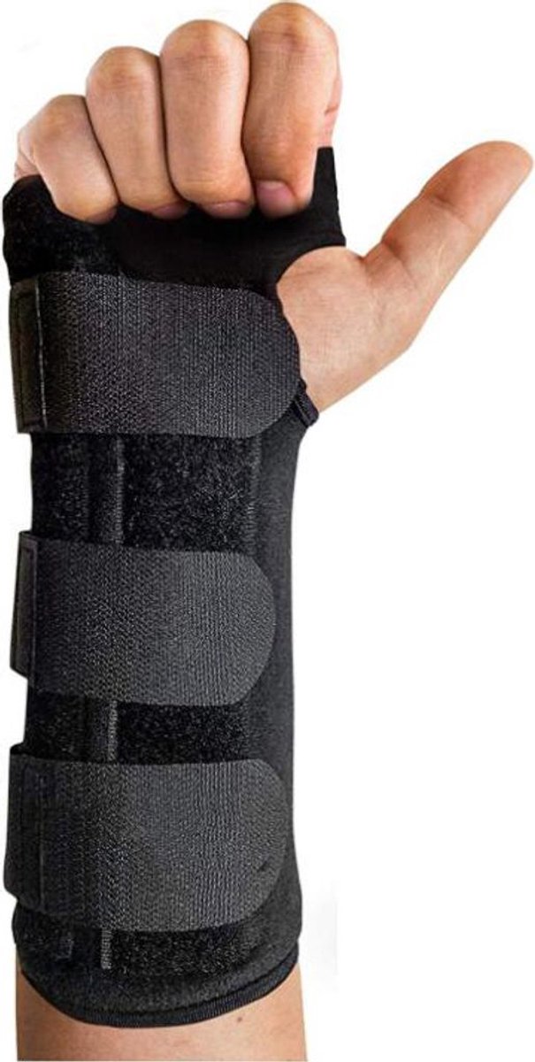 Polssteun – Polssteun geschikt Geschikt voor elke handmaat – Spalk Geschikt voor carpaaltunnelsyndroom (rechterhand)