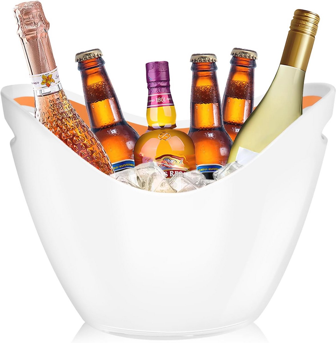 IJsemmer 8 Liter - Champagne- en Wijnkoeler, Ideaal voor Bar en Feesten