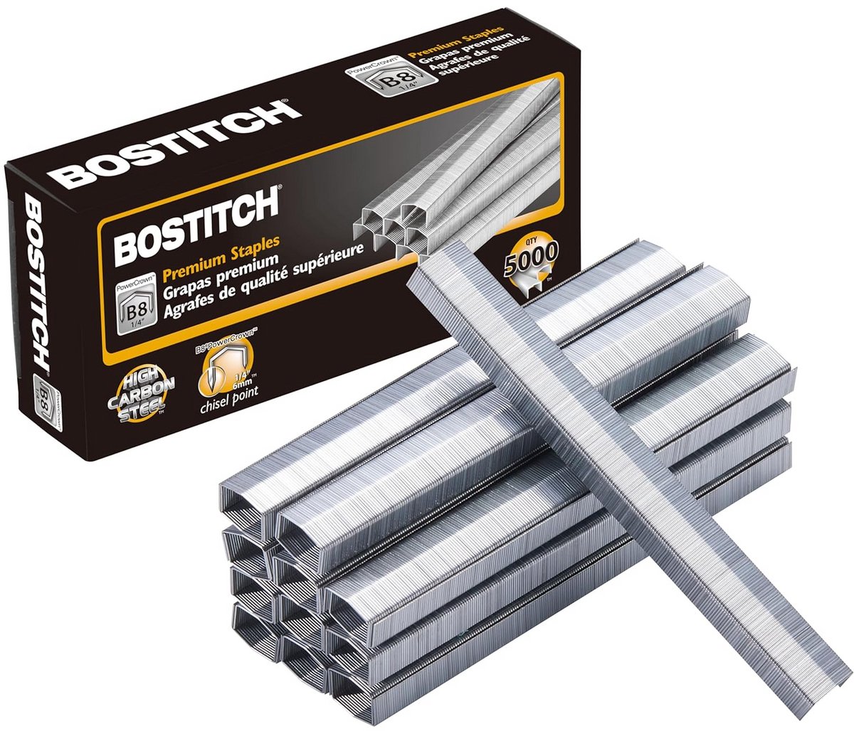 5000 Nietjes 6mm (1/4 Inch) voor nietmachine - Standaard formaat nietjes