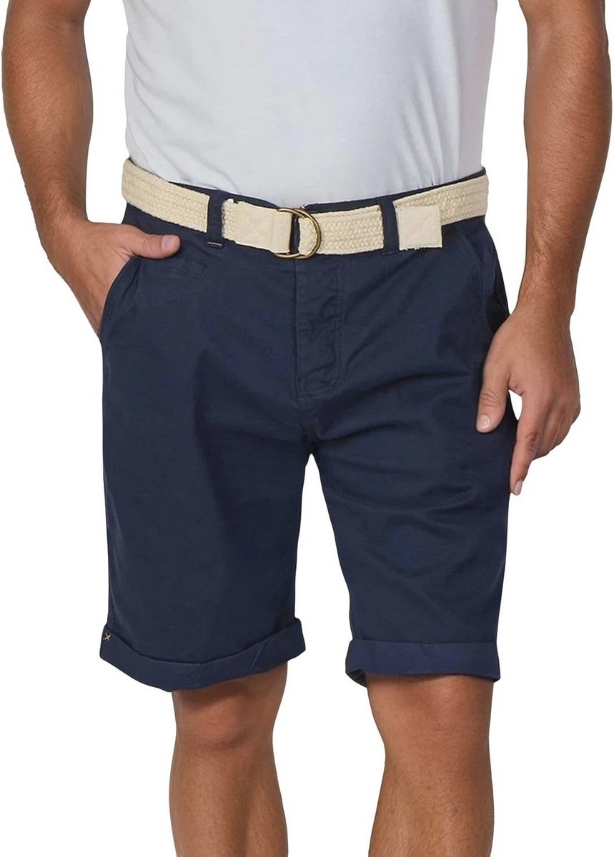 Heren Shorts Met Rijgband van 98% Katoen in Diverse Kleuren
