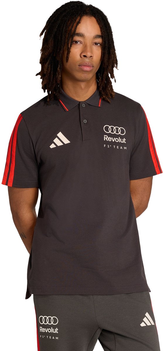 Adidas Performance Audi Revolut F1 Team Dna Polo Heren Zwart