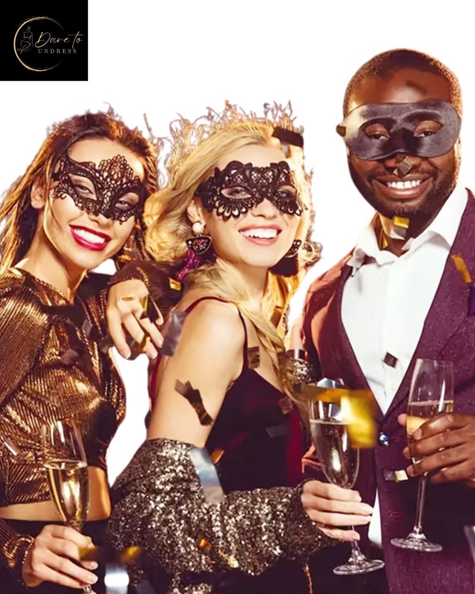 Festivallook Kanten Maskers – Set van 6 Zwarte Kanten Maskers | Erotisch | Fetish | Kinky Party | Festival | Masquerade | BDSM | Boudoir | Erotische Accessoires | Festival | Gezichtsversiering | Themafeest | Chique | One Size | Dare to Undress