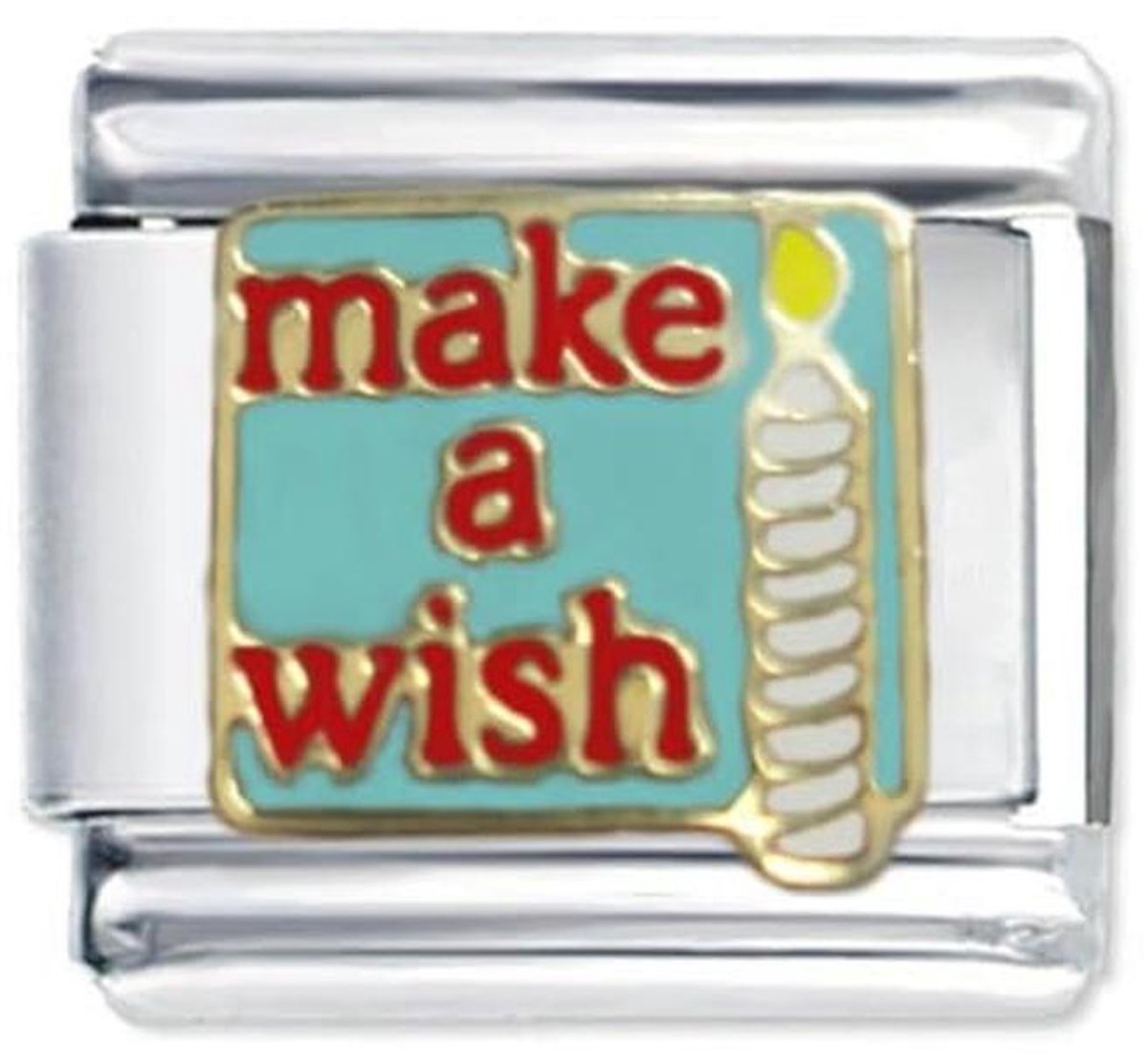 9mm Italiaanse Schakel Bedel Module in Roestvrij Staal voor Unieke Armbanden