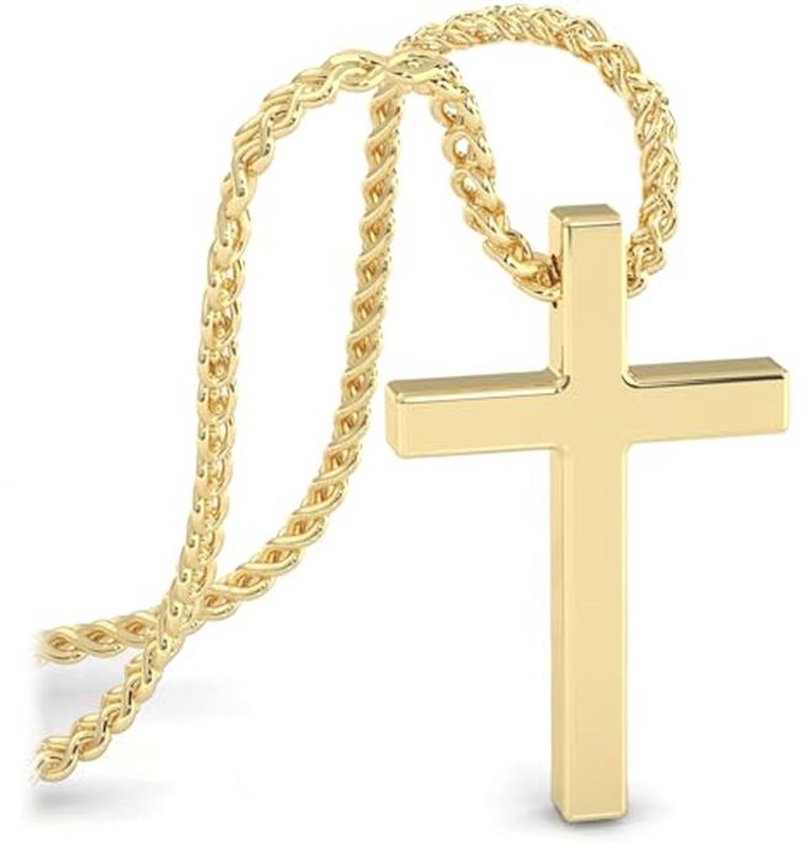 Premium Zilveren Herenketting | Roestvrij Staal | Waterdicht | Stevige Schakel | Veilige Sluiting | Verkrijgbaar in Drie Kleuren | Juwelendoosje Inclusief