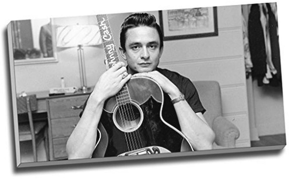 Gitaar Canvas Print Muurdecoratie 76.2 x 40.6 cm