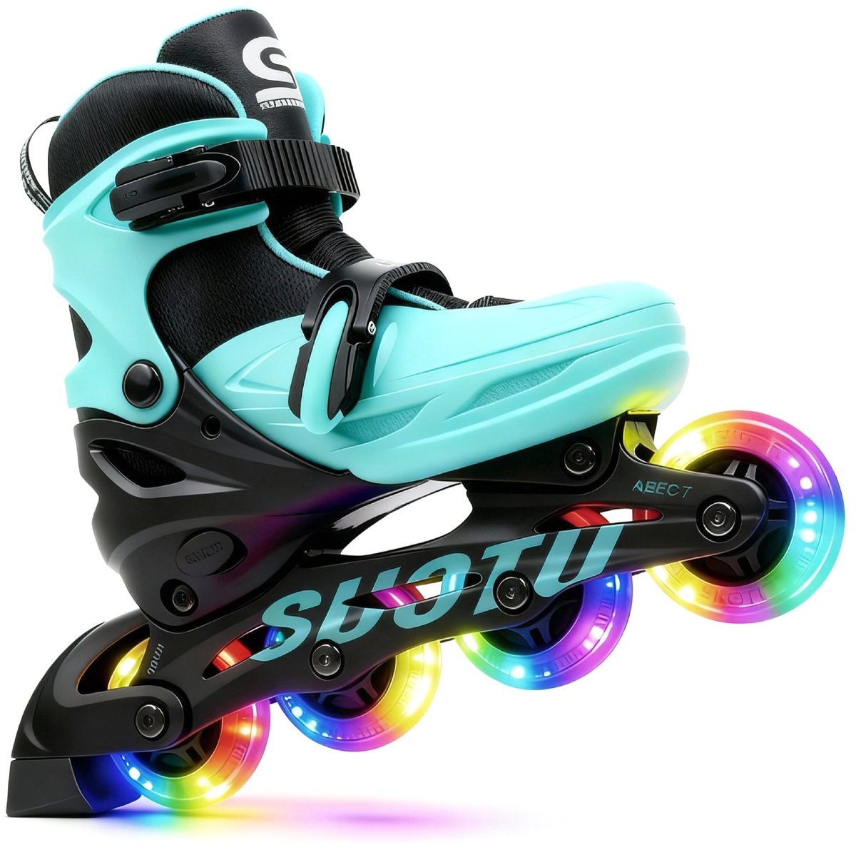 Suotu Skeelers Inlineskates Verstelbaar Lijn: S78 Skeelers meisjes en jongens Blauw