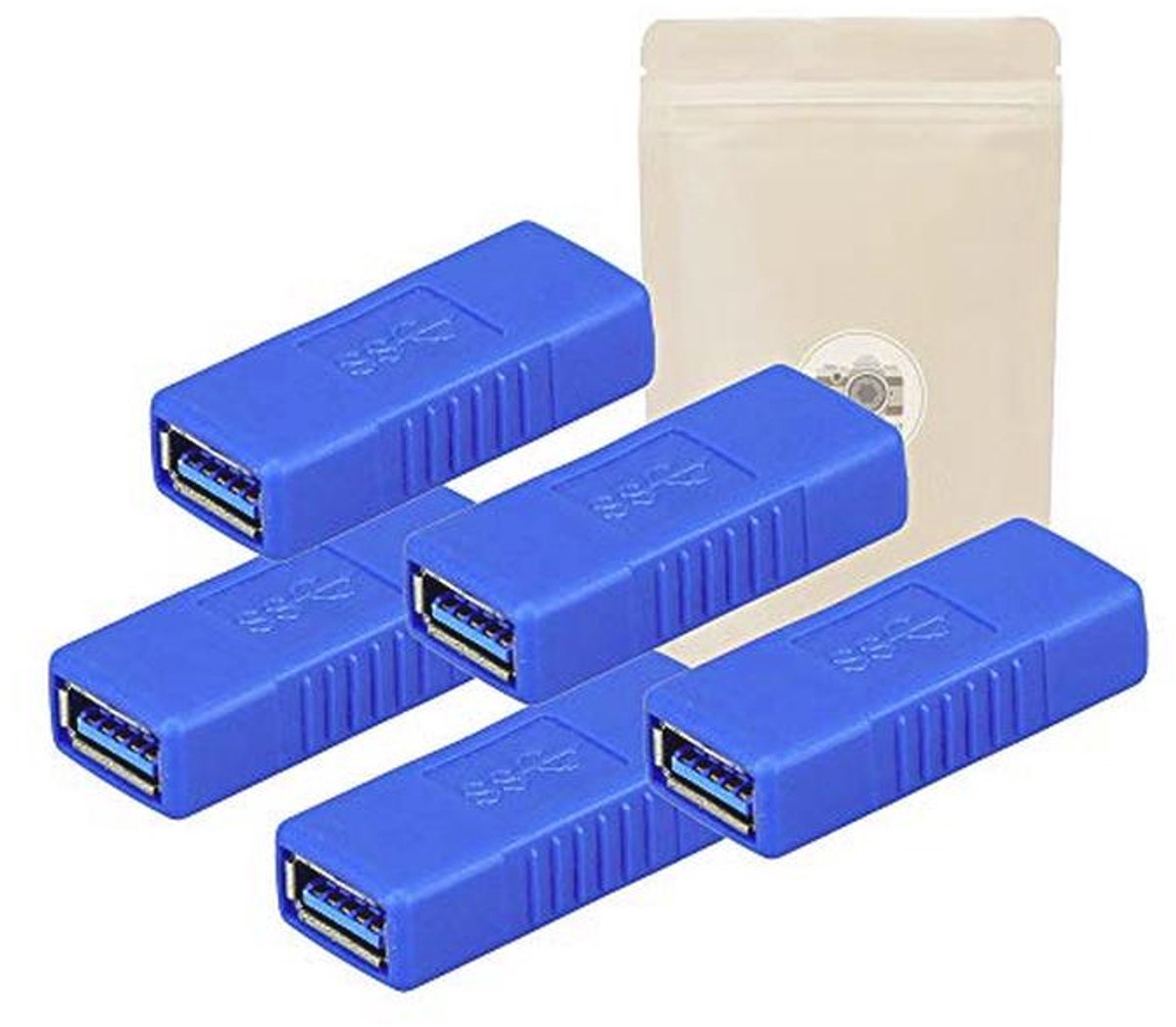 USB 3.0 Vrouwelijke Koppeling voor Verlenging Adapter - Type A Verlengkabel