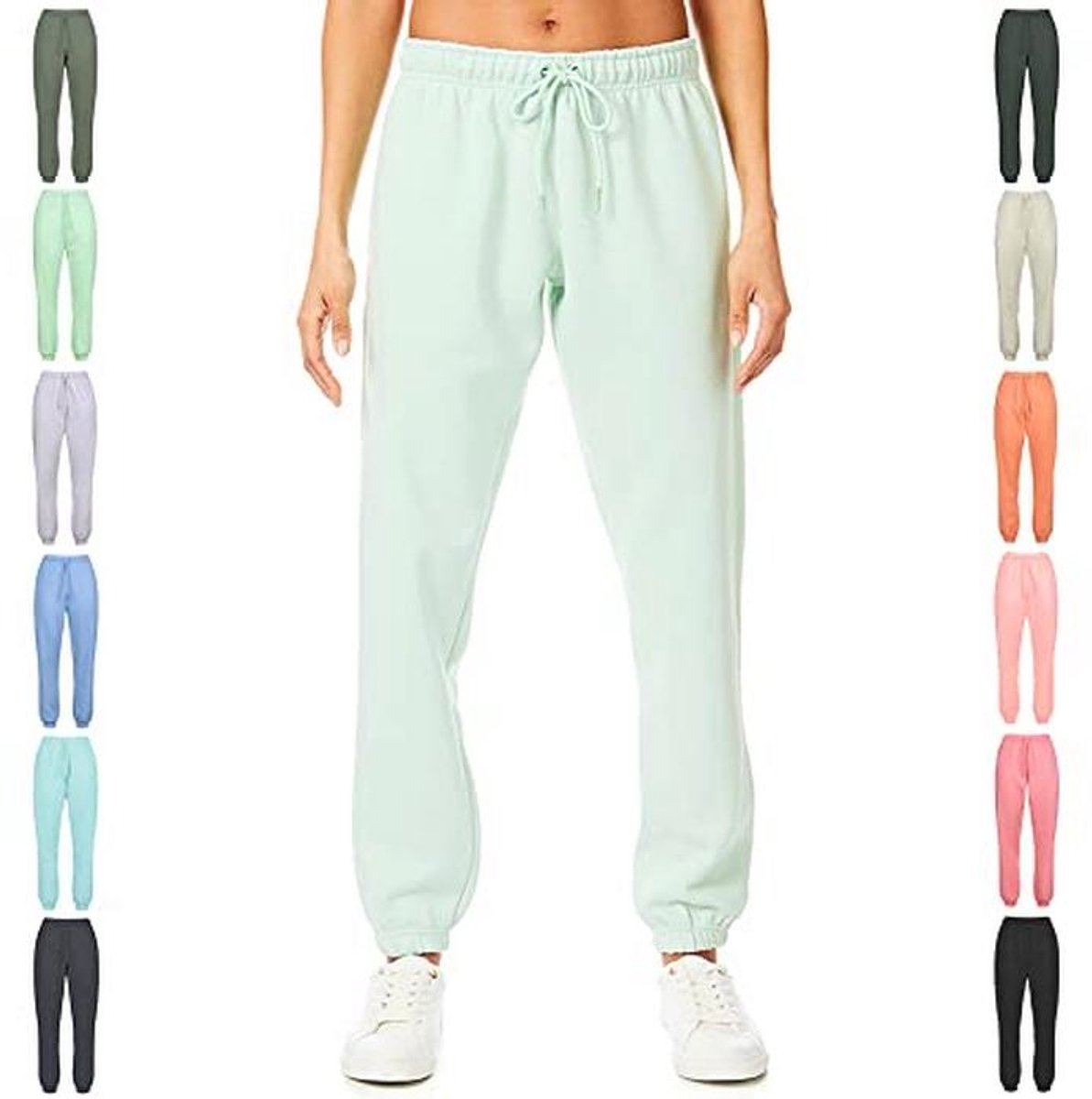 Zachte Loungewear Joggingbroek voor Dames in Pastelkleuren